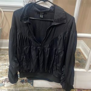 Black wind breaker from forever 21